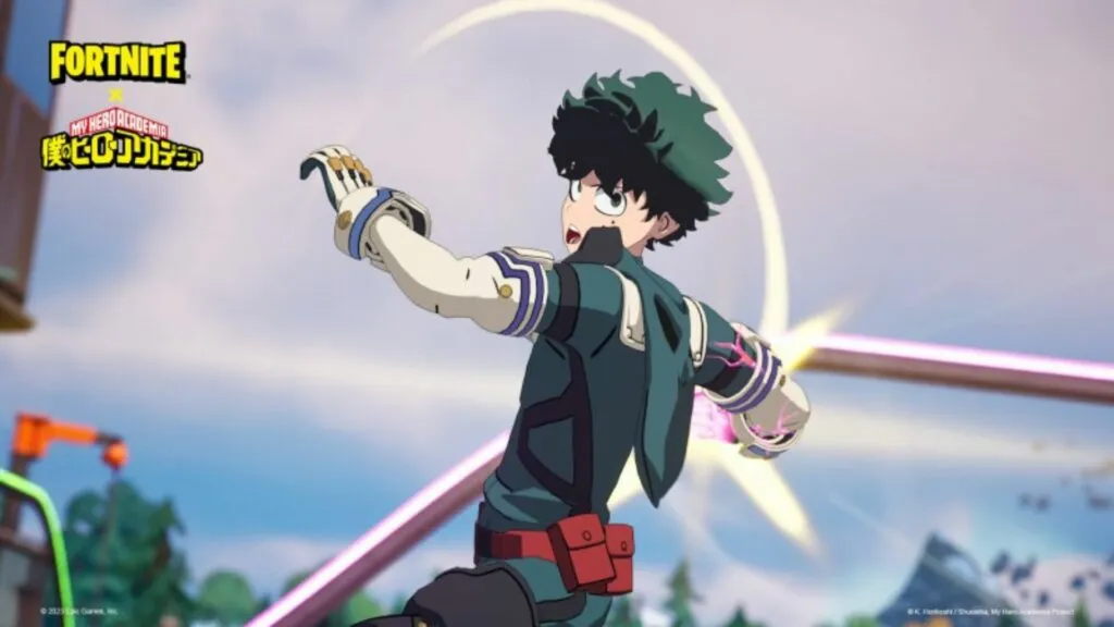 NGPNoticias La nueva actualización de Fortnite incluye Shoto Todoroki y más My Hero Academia