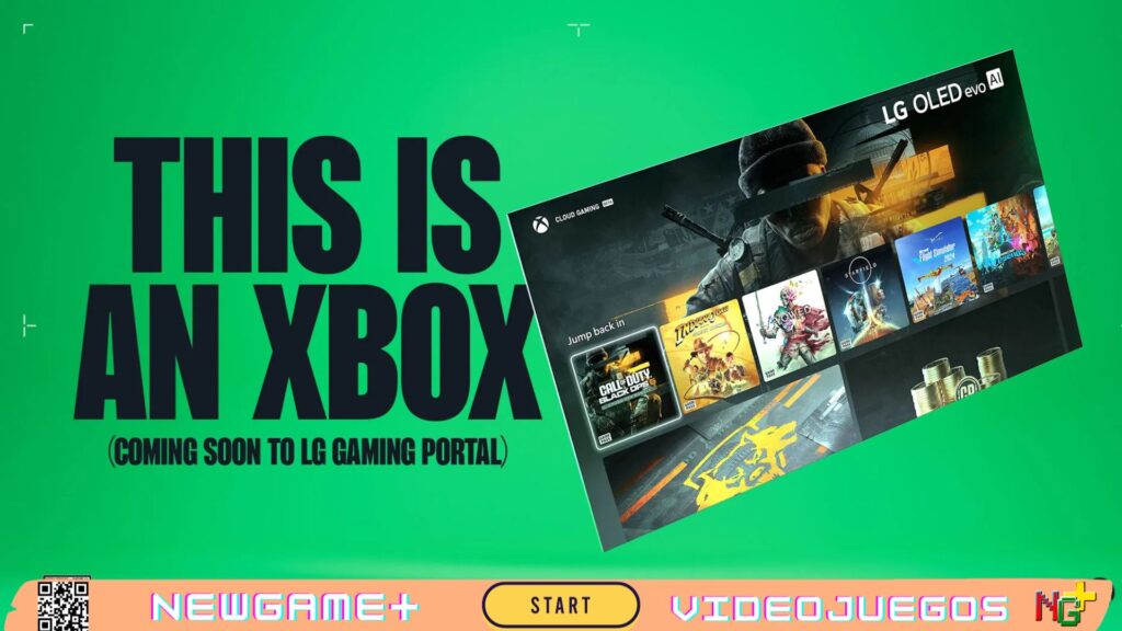 NGPNoticias ¡Xbox Cloud Gaming llega a las Smart TVs de LG: juega sin consola!
