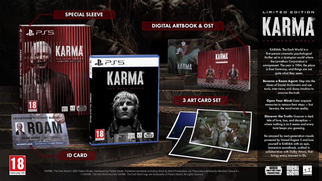 NGPNoticias PS5 en la oscuridad: Edición física de KARMA: The Dark World confirmada con extras de infarto